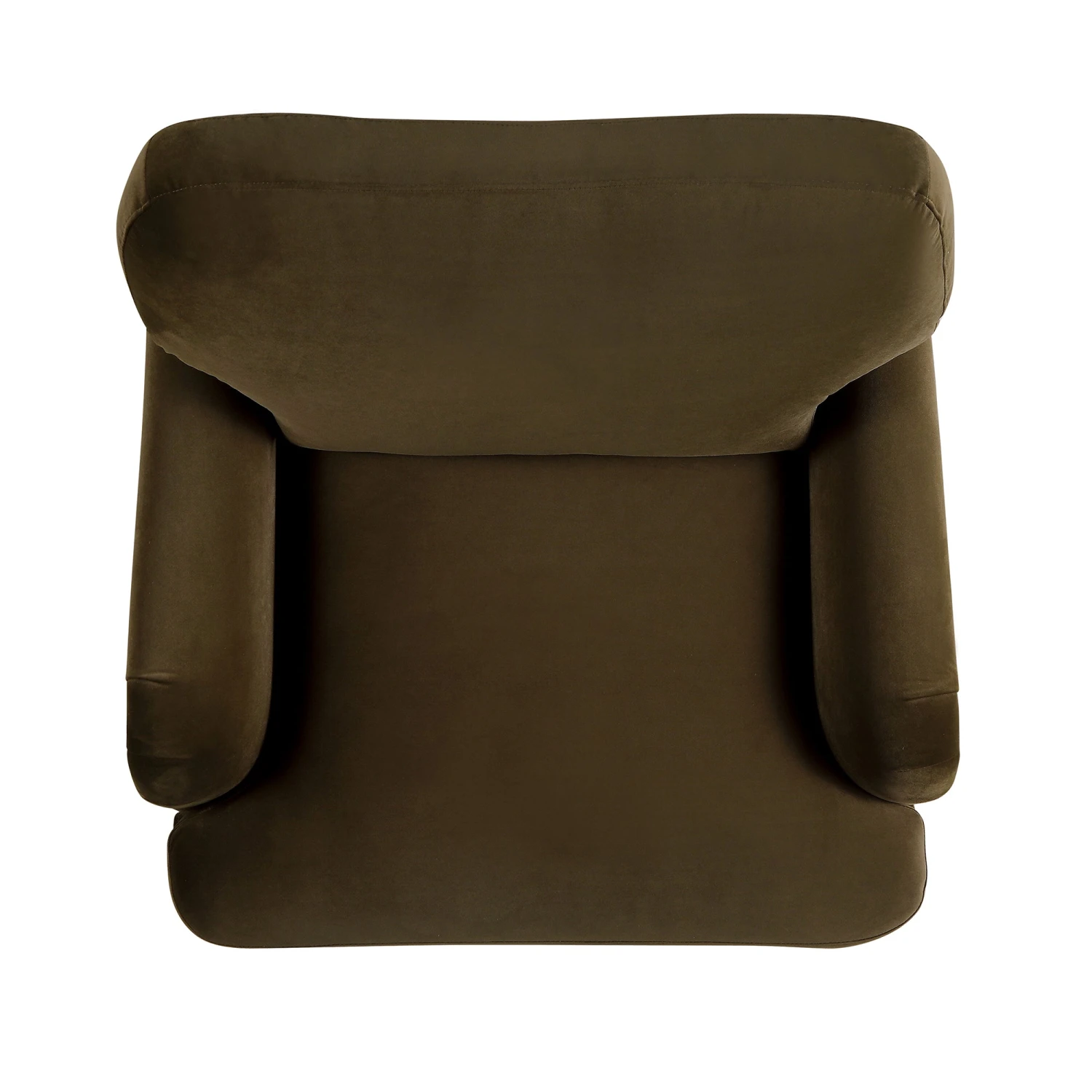 Daphnis Seaweed Velvet Sofa, 1-Seater 8 Daphnis Seaweed Velvet Sofa, 1-Seater - Image 8