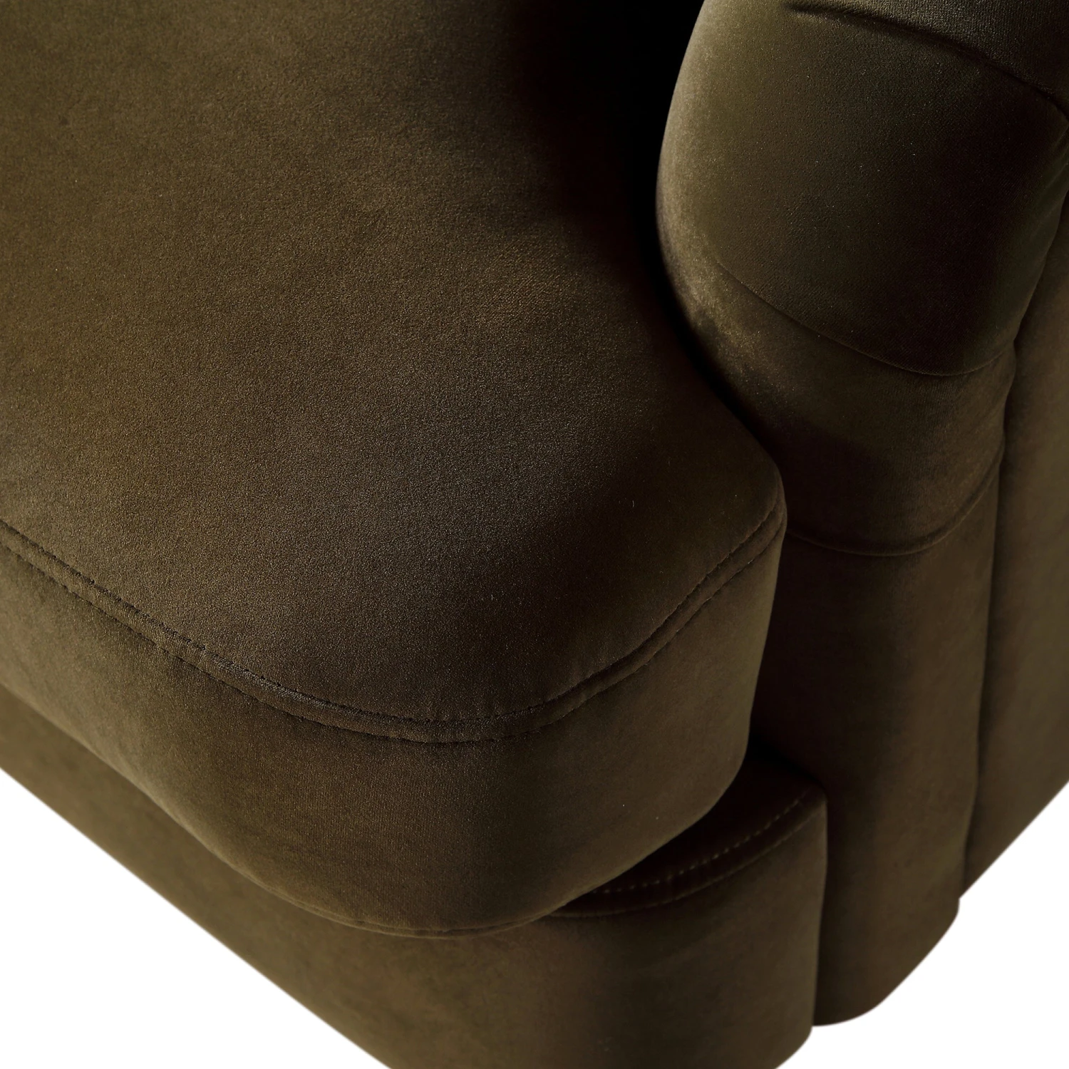 Daphnis Seaweed Velvet Sofa, 1-Seater 14 Daphnis Seaweed Velvet Sofa, 1-Seater - Image 14