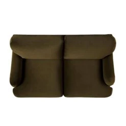 Daphnis Seaweed Velvet Sofa, 2-Seater -Daals Store GCSF 2395 SWEED VEL 2ST WB4