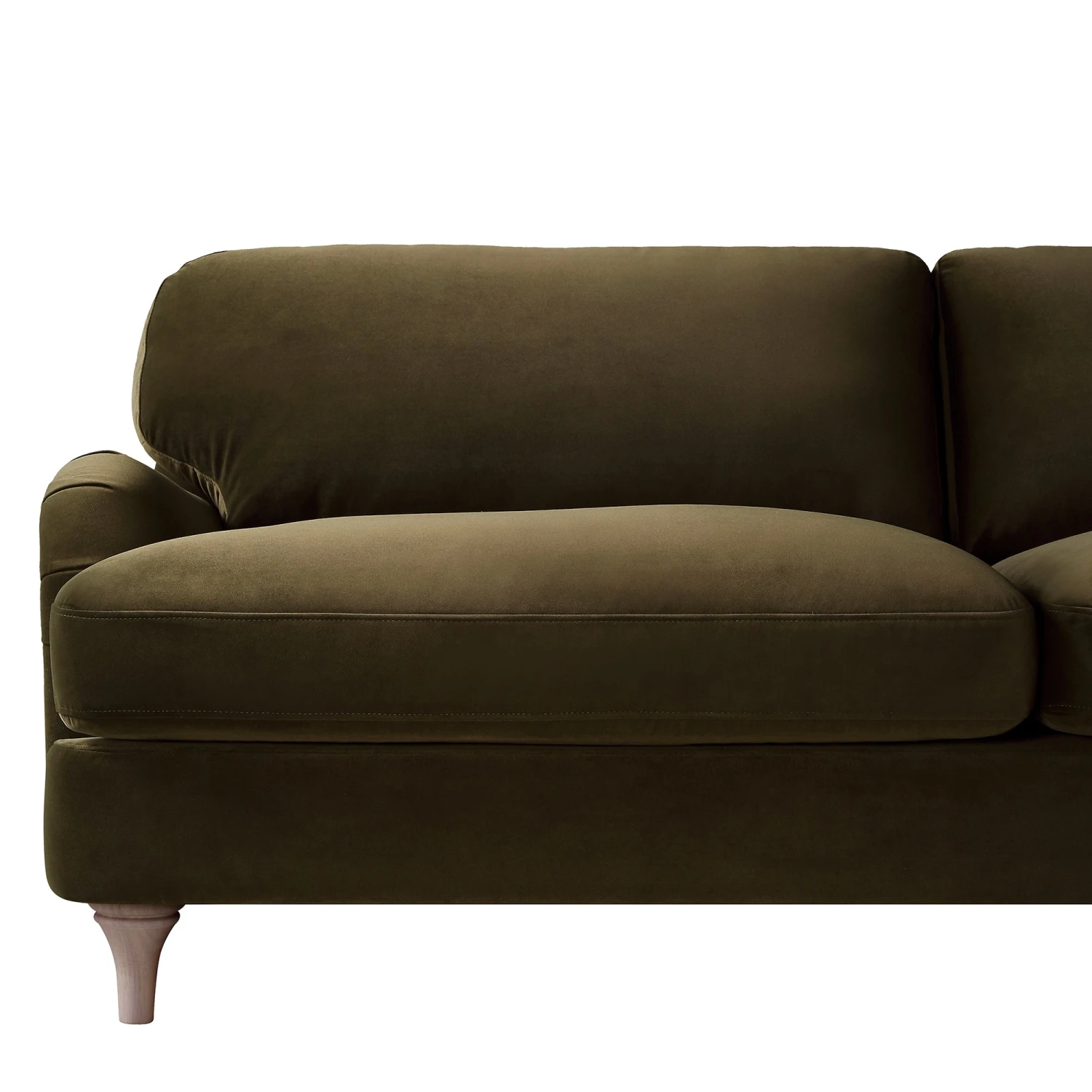 Daphnis Seaweed Velvet Sofa, 3-Seater 12 Daphnis Seaweed Velvet Sofa, 3-Seater - Image 12