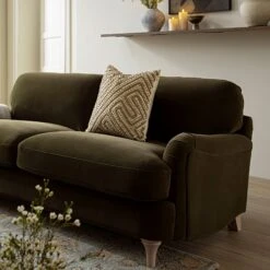 Daphnis Seaweed Velvet Sofa, 3-Seater 17 Daphnis Seaweed Velvet Sofa, 3-Seater -Daals Store GCSF 2395 SWEED VEL 3ST scene3