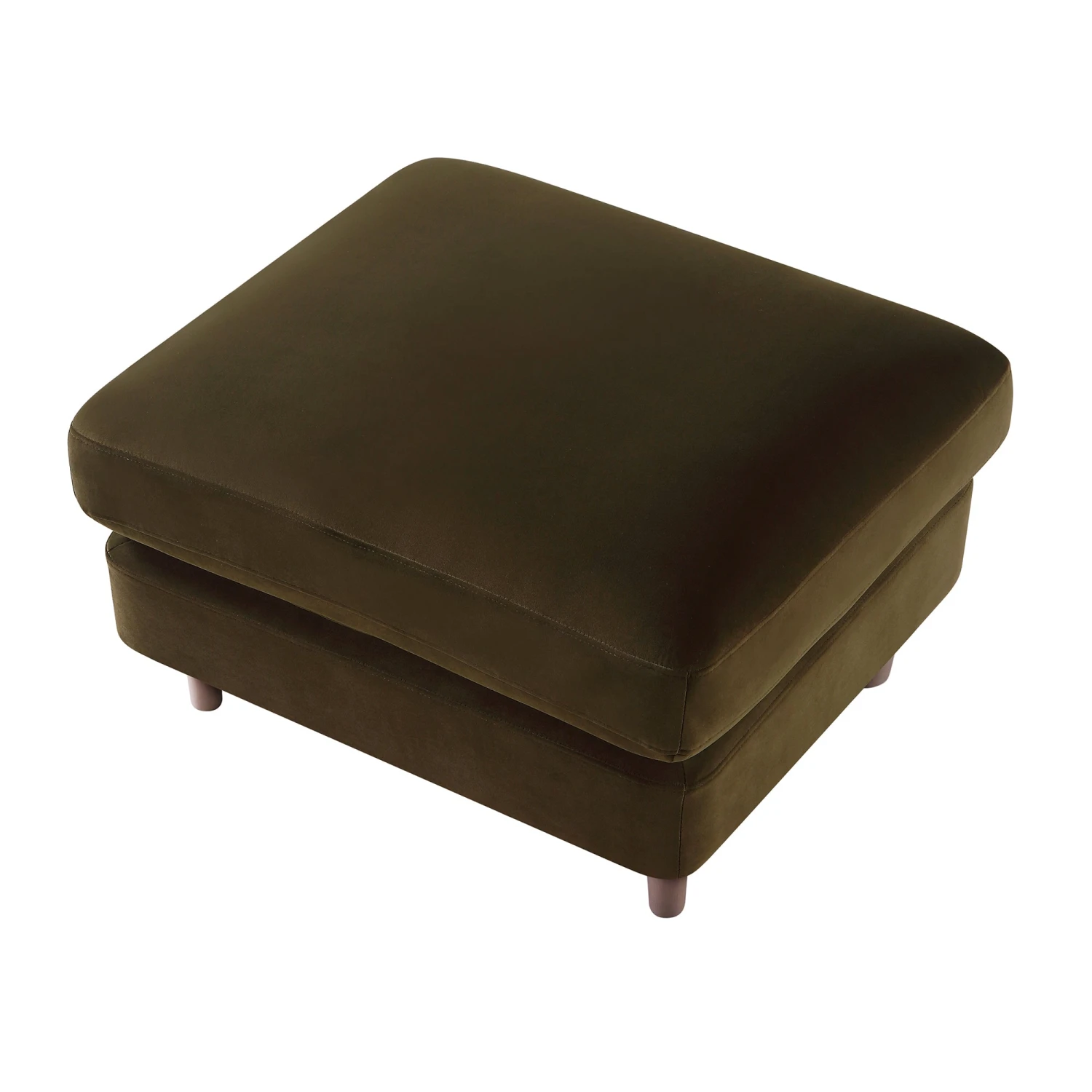 Daphnis Seaweed Velvet Sofa, Footstool 7 Daphnis Seaweed Velvet Sofa, Footstool - Image 7