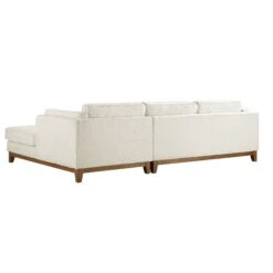 Dipley Beige Boucle Fabric Sofa, Grande Chaise Sofa Right Hand Facing -Daals Store GCSF 2398 BEIGE BOU RIGHT WB6