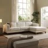 Dipley Beige Boucle Fabric Sofa, Grande Chaise Sofa Right Hand Facing 36 Dipley Beige Boucle Fabric Sofa, Grande Chaise Sofa Right Hand Facing -Daals Store GCSF 2398 BEIGE BOU RIGHT main