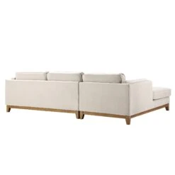 Dipley Champagne Velvet Sofa, Grande Chaise Sofa Left Hand Facing -Daals Store GCSF 2398 CHAMP VEL LEFT WB6