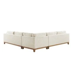 Dipley Beige Boucle Fabric Grande Corner Sofa -Daals Store GCSF 2399 BEIGE BOU LARGECORNER WB5