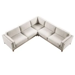 Dipley Champagne Velvet Grande Corner Sofa -Daals Store GCSF 2399 CHAMP VEL LARGECORNER WB2