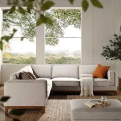 Dipley Champagne Velvet Grande Corner Sofa -Daals Store GCSF 2399 CHAMP VEL LARGECORNER scene3