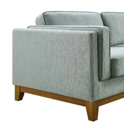 Dipley Sage Woven Fabric Grande Corner Sofa -Daals Store GCSF 2399 SAGE WOV LARGECORNER detail1