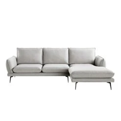 Obriel Grey Marl Fabric Sofa, Grande Chaise Sofa Right Hand Facing 16 Obriel Grey Marl Fabric Sofa, Grande Chaise Sofa Right Hand Facing -Daals Store GCSF 2400 GREY FAB RIGHT WB2