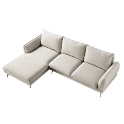 Obriel Oatmeal Fabric Sofa, Grande Chaise Sofa Left Hand Facing -Daals Store GCSF 2400 OAT FAB LEFT WB4