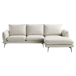 Obriel Oatmeal Fabric Sofa, Grande Chaise Sofa Right Hand Facing 15 Obriel Oatmeal Fabric Sofa, Grande Chaise Sofa Right Hand Facing -Daals Store GCSF 2400 OAT FAB RIGHT WB1