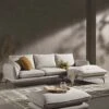 Obriel Oatmeal Fabric Sofa, Grande Chaise Sofa Right Hand Facing -Daals Store GCSF 2400 OAT FAB RIGHT main