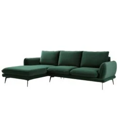 Obriel Forest Green Velvet Sofa, Grande Chaise Sofa Left Hand Facing 15 Obriel Forest Green Velvet Sofa, Grande Chaise Sofa Left Hand Facing -Daals Store GCSF 2400 PINE VEL LEFT WB1