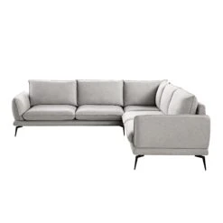 Obriel Grey Marl Fabric Grande Corner Sofa 21 Obriel Grey Marl Fabric Grande Corner Sofa -Daals Store GCSF 2401 GREY FAB LARGECORNER WB3