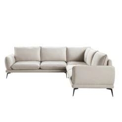 Obriel Oatmeal Fabric Grande Corner Sofa -Daals Store GCSF 2401 OAT FAB LARGECORNER WB3