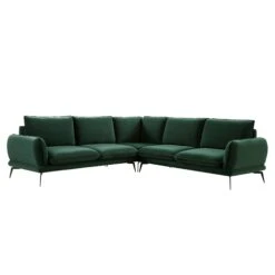 Obriel Forest Green Velvet Grande Corner Sofa 18 Obriel Forest Green Velvet Grande Corner Sofa -Daals Store GCSF 2401 PINE VEL LARGECORNER WB2
