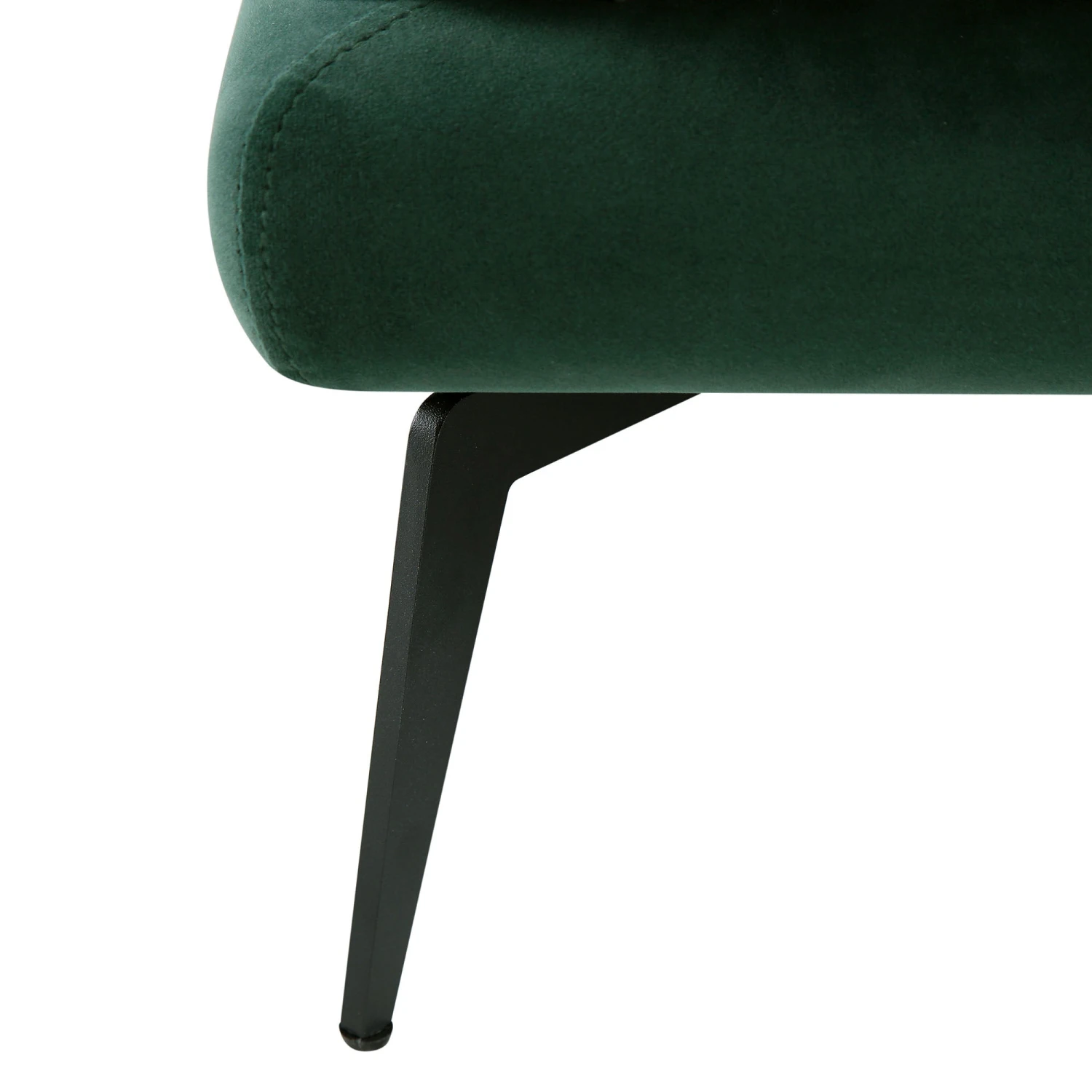 Obriel Forest Green Velvet Grande Corner Sofa 12 Obriel Forest Green Velvet Grande Corner Sofa - Image 12