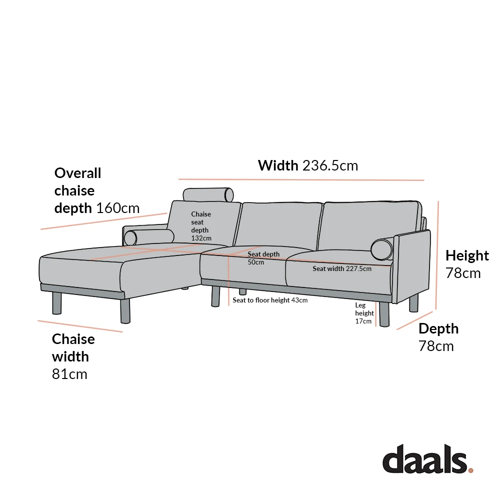 Timber Sage Green Fabric Sofa, Large 3-Seater Chaise Sofa Left Hand Facing 6 Timber Sage Green Fabric Sofa, Large 3-Seater Chaise Sofa Left Hand Facing - Image 6