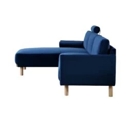 Timber Navy Blue Velvet Sofa, Large 3-Seater Chaise Sofa Left Hand Facing 23 Timber Navy Blue Velvet Sofa, Large 3-Seater Chaise Sofa Left Hand Facing -Daals Store GCSF 2402 NAVY VEL LEFT WB5