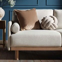 Timber Oatmeal Fabric Sofa, Large 3-Seater Chaise Sofa Right Hand Facing -Daals Store GCSF 2402 OAT FAB RIGHT scene3