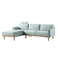 Timber Sage Green Fabric Sofa, Large 3-Seater Chaise Sofa Left Hand Facing 18 Timber Sage Green Fabric Sofa, Large 3-Seater Chaise Sofa Left Hand Facing -Daals Store GCSF 2402 SAGE FAB LEFT WB2