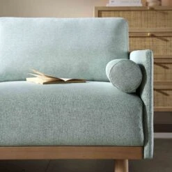 Timber Sage Green Fabric Sofa, Large 3-Seater Chaise Sofa Left Hand Facing 25 Timber Sage Green Fabric Sofa, Large 3-Seater Chaise Sofa Left Hand Facing -Daals Store GCSF 2402 SAGE FAB LEFT detail2