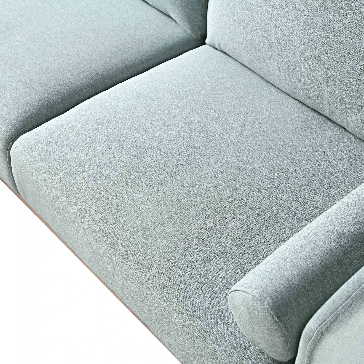 Timber Sage Green Fabric Sofa, Large 3-Seater Chaise Sofa Left Hand Facing 14 Timber Sage Green Fabric Sofa, Large 3-Seater Chaise Sofa Left Hand Facing - Image 14