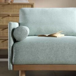 Timber Sage Green Fabric Sofa, Large 3-Seater Chaise Sofa Right Hand Facing 22 Timber Sage Green Fabric Sofa, Large 3-Seater Chaise Sofa Right Hand Facing -Daals Store GCSF 2402 SAGE FAB RIGHT detail1