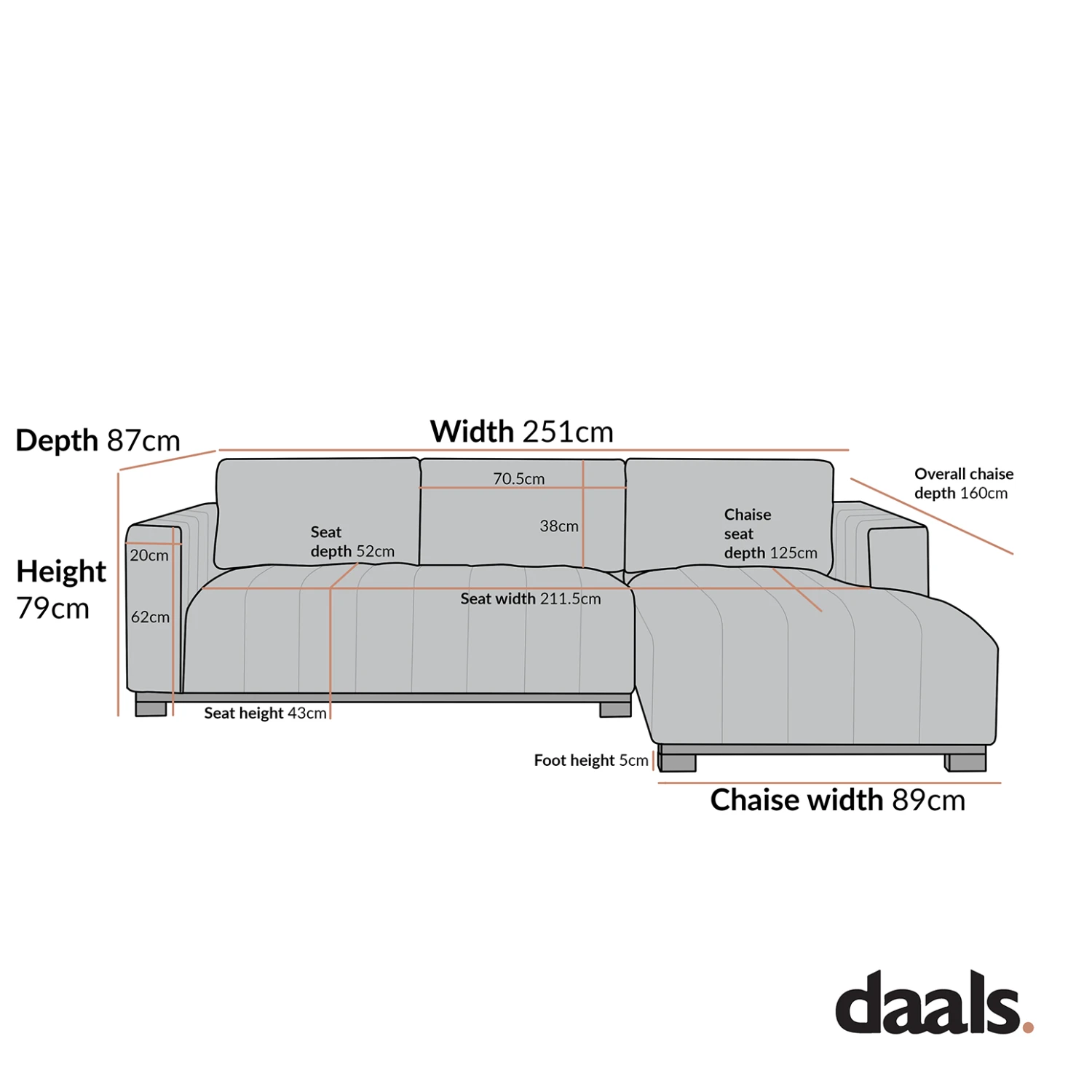 Belsize Beige Boucle Sofa With Wooden Base, Large Chaise Right Hand Facing 6 Belsize Beige Boucle Sofa With Wooden Base, Large Chaise Right Hand Facing - Image 6