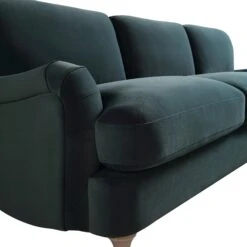 Daphnis Aegean Blue Velvet Sofa, Grande Chaise Sofa Right Hand Facing 22 Daphnis Aegean Blue Velvet Sofa, Grande Chaise Sofa Right Hand Facing -Daals Store GCSF 2443 AEGEAN VEL RIGHT detail1