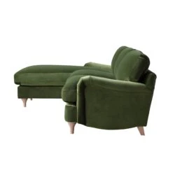 Daphnis Fern Green Velvet Sofa, Grande Chaise Sofa Left Hand Facing 21 Daphnis Fern Green Velvet Sofa, Grande Chaise Sofa Left Hand Facing -Daals Store GCSF 2443 FERN VEL LEFT WB3