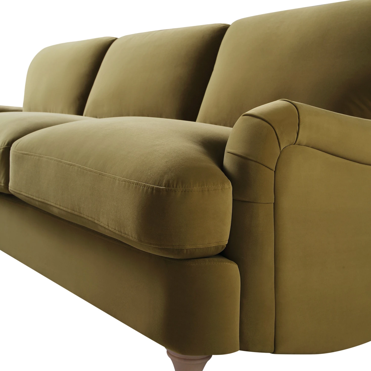 Daphnis Fudge Velvet Sofa, Grande Chaise Sofa Left Hand Facing 13 Daphnis Fudge Velvet Sofa, Grande Chaise Sofa Left Hand Facing - Image 13