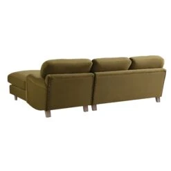 Daphnis Fudge Velvet Sofa, Grande Chaise Sofa Right Hand Facing 24 Daphnis Fudge Velvet Sofa, Grande Chaise Sofa Right Hand Facing -Daals Store GCSF 2443 FUDGE VEL RIGHT WB6