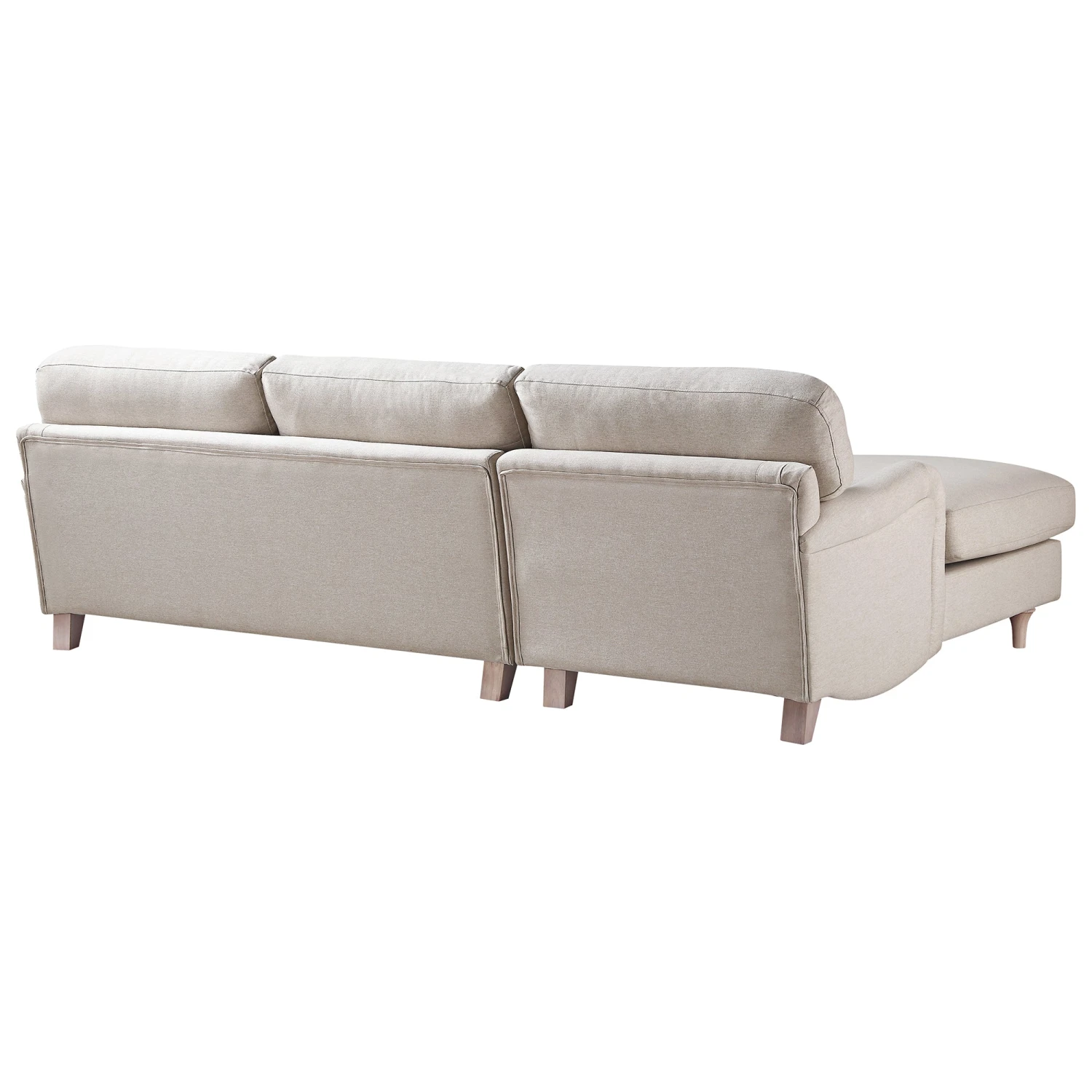 Daphnis Oatmeal Fabric Sofa, Grande Chaise Sofa Left Hand Facing 11 Daphnis Oatmeal Fabric Sofa, Grande Chaise Sofa Left Hand Facing - Image 11