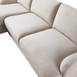 Daphnis Oatmeal Fabric Sofa, Grande Chaise Sofa Left Hand Facing 26 Daphnis Oatmeal Fabric Sofa, Grande Chaise Sofa Left Hand Facing -Daals Store GCSF 2443 OAT FAB LEFT detail2