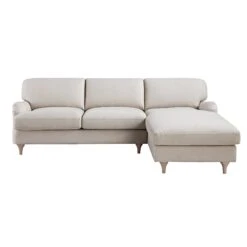 Daphnis Oatmeal Fabric Sofa, Grande Chaise Sofa Right Hand Facing 16 Daphnis Oatmeal Fabric Sofa, Grande Chaise Sofa Right Hand Facing -Daals Store GCSF 2443 OAT FAB RIGHT WB1