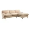 Daphnis Ochre Striped Linen Blend Sofa, Grande Chaise Sofa Right Hand Facing 18 Daphnis Ochre Striped Linen Blend Sofa, Grande Chaise Sofa Right Hand Facing -Daals Store GCSF 2443 OCHRE STRIPE RIGHT WB1