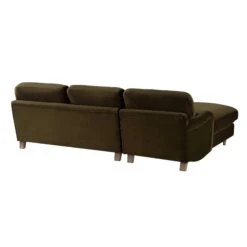 Daphnis Seaweed Velvet Sofa, Grande Chaise Sofa Left Hand Facing -Daals Store GCSF 2443 SWEED VEL LEFT WB6