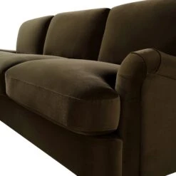 Daphnis Seaweed Velvet Sofa, Grande Chaise Sofa Left Hand Facing -Daals Store GCSF 2443 SWEED VEL LEFT detail2