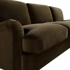 Daphnis Seaweed Velvet Sofa, Grande Chaise Sofa Right Hand Facing -Daals Store GCSF 2443 SWEED VEL RIGHT detail2