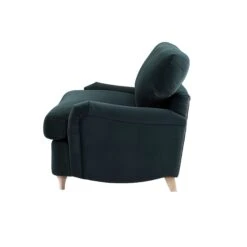 Daphnis Aegean Blue Velvet Sofa Bed, Loveseat -Daals Store GCSF 2603 AEGEAN VEL LOVESEAT WB5