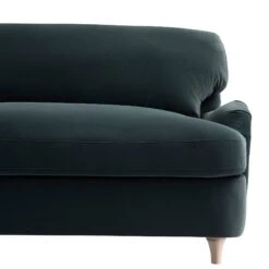 Daphnis Aegean Blue Velvet Sofa Bed, Loveseat -Daals Store GCSF 2603 AEGEAN VEL LOVESEAT detail1