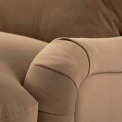 Daphnis Camel Velvet Sofa Bed, Grande Chaise Left Hand Facing -Daals Store GCSF 2603 CAMEL VEL LEFT detail1