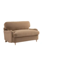 Daphnis Camel Velvet Sofa Bed, Loveseat -Daals Store GCSF 2603 CAMEL VEL LOVESEAT GIF