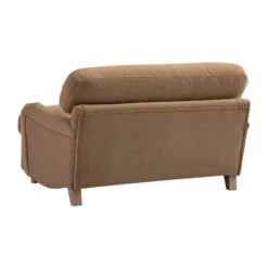 Daphnis Camel Velvet Sofa Bed, Loveseat -Daals Store GCSF 2603 CAMEL VEL LOVESEAT WB7