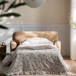 Daphnis Camel Velvet Sofa Bed, Loveseat -Daals Store GCSF 2603 CAMEL VEL LOVESEAT scene2