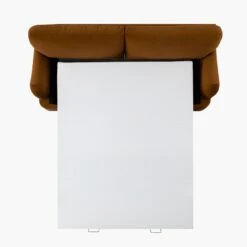 Daphnis Cinnamon Velvet Sofa Bed, Large 3-Seater -Daals Store GCSF 2603 CMON VEL 3ST WB4