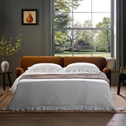 Daphnis Cinnamon Velvet Sofa Bed, Large 3-Seater -Daals Store GCSF 2603 CMON VEL 3ST scene2