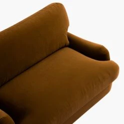 Daphnis Cinnamon Velvet Sofa Bed, Loveseat 39 Daphnis Cinnamon Velvet Sofa Bed, Loveseat -Daals Store GCSF 2603 CMON VEL LOVESEAT detail2